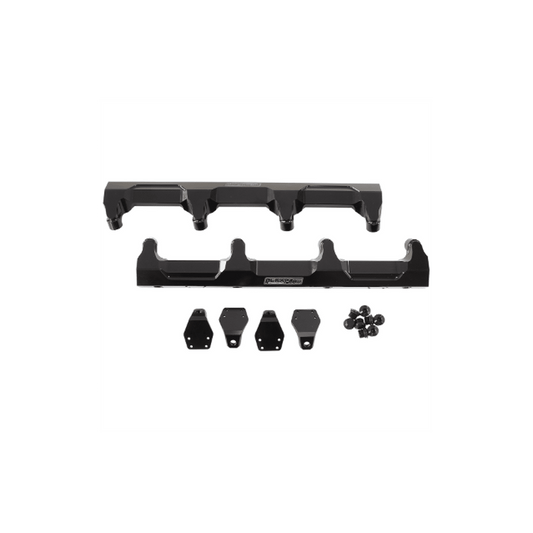 Aeroflow Fuel Rail Set -8ORB Inlets / Outlets Billet Fits GM LSA Supercharged