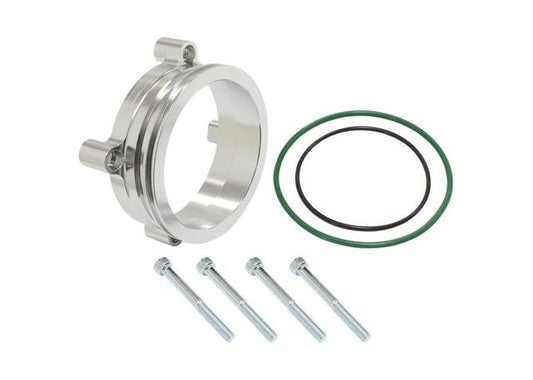 Aeroflow Adapter 82mm Bosch DBW 3-1/2" Intercooler Clamp Silver