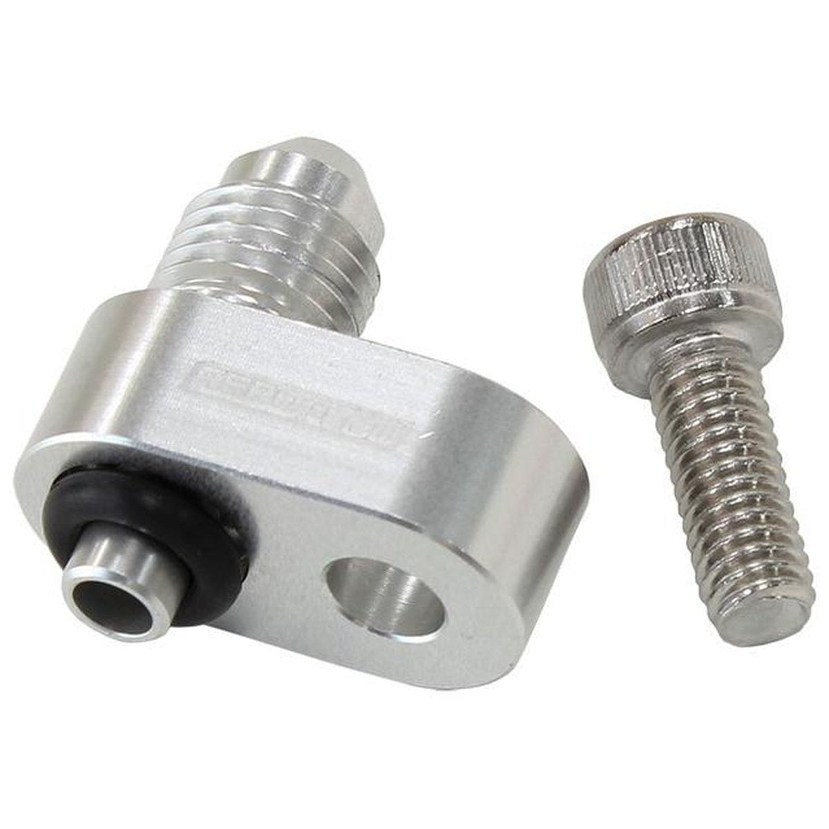 Aeroflow AF64-2186 Water Crossover Adapter -4AN Male Nipple Fits LS Engines