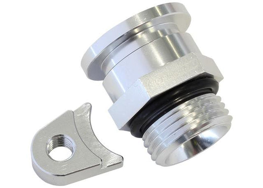 Aeroflow AF64-2200S Standard Fuel Regulator Adapter Silver Fits Holden V8