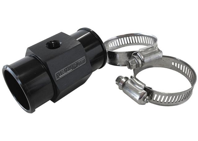 Aeroflow AF64-2232 1-1/4" 32mm Water Temp Hose Adapter W/ 1/8" NPT Gauge Port