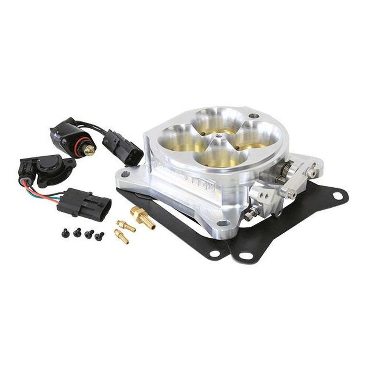 Aeroflow 4Bbl Throttle Body 1375cfm Raw Finish 4150 / 4500 4Bbl