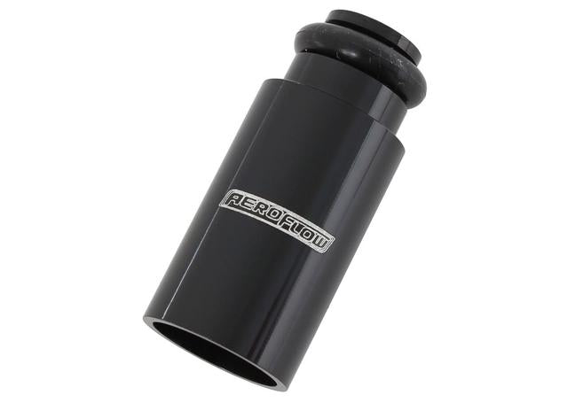 Aeroflow AF64-2886-1 ID Injector Adapter Long Suits 14mm Fuel Rail Black Single