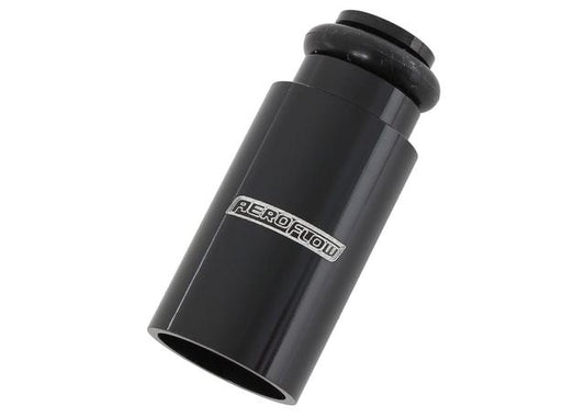 Aeroflow AF64-2886-1 ID Injector Adapter Long Suits 14mm Fuel Rail Black Single
