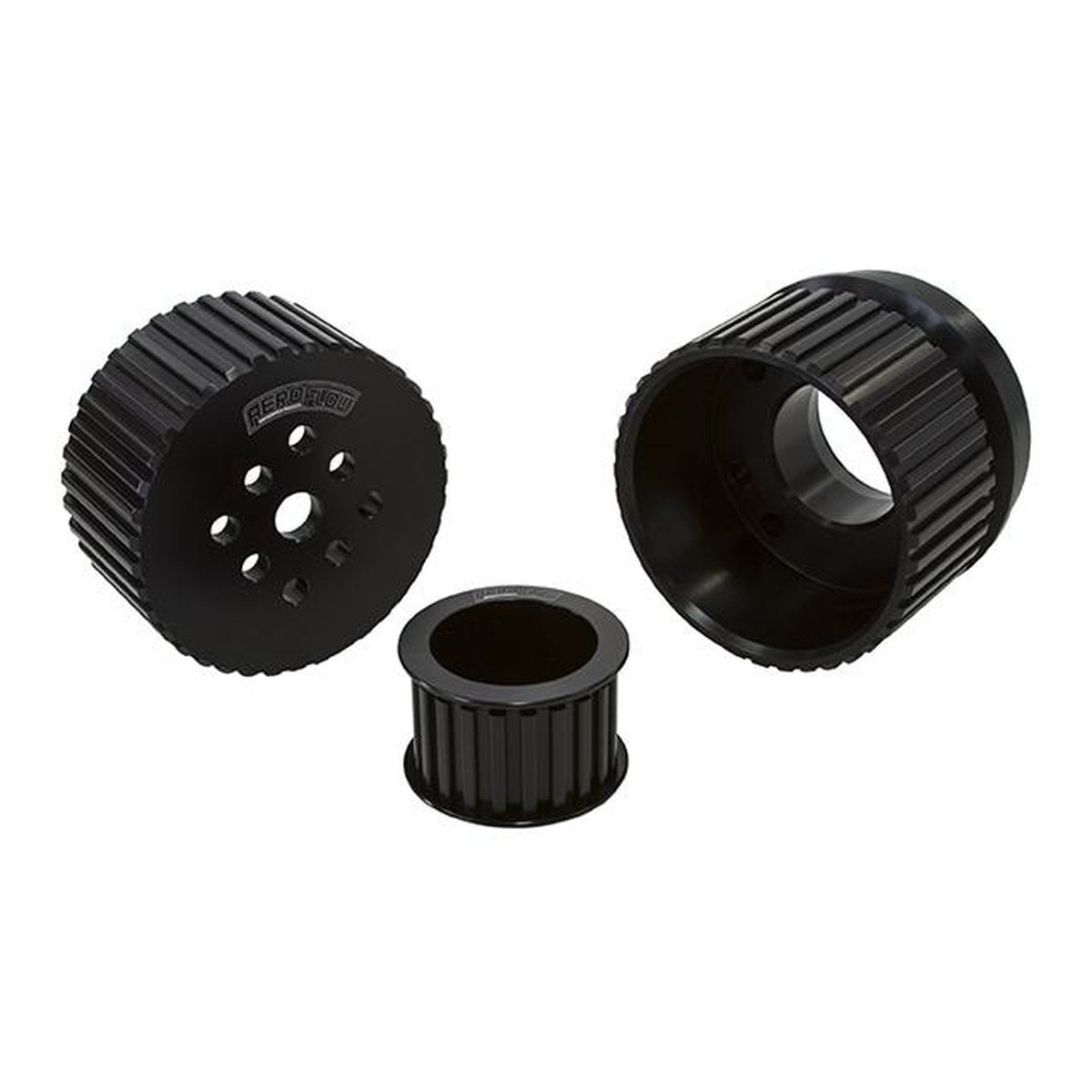 Aeroflow AF64-3002BLK Gilmer Drive Kit - Black Suits Ford 289-351W, 302-351C
