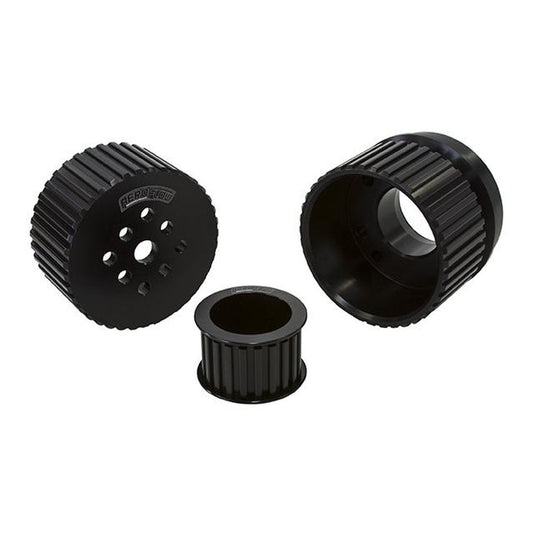 Aeroflow AF64-3002BLK Gilmer Drive Kit - Black Suits Ford 289-351W, 302-351C