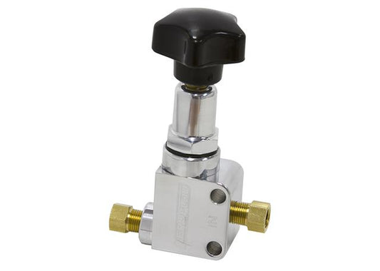 Aeroflow AF64-3042 Brake Proportioning Valve Knob Style Polished