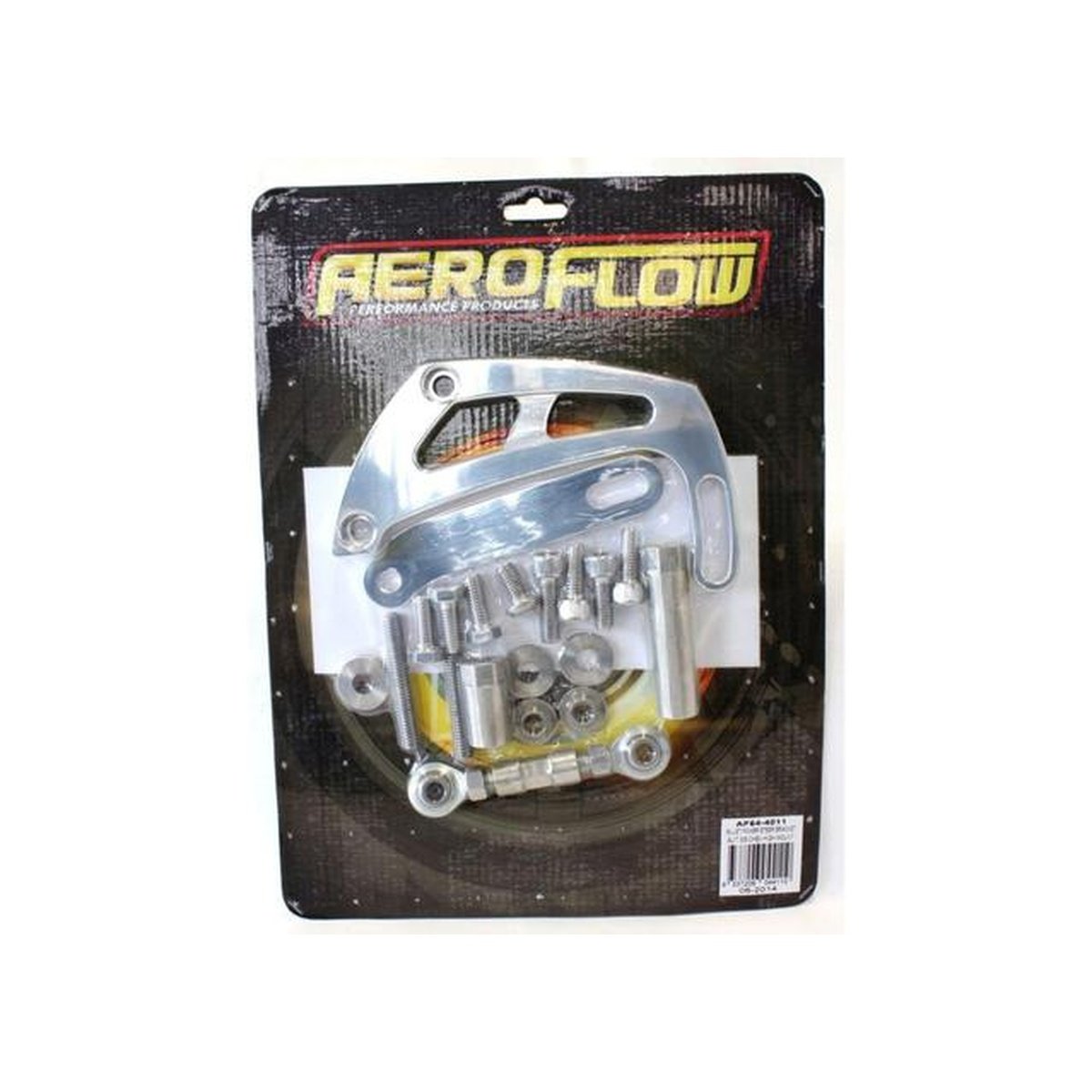 Aeroflow AF64-4011 Billet Power Steer Bracket High Mount Suits SB Chev