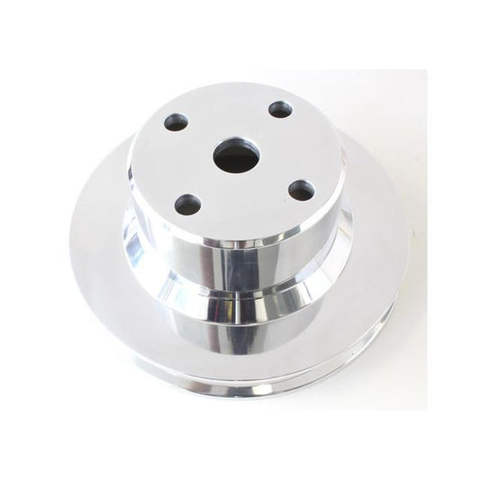 Aeroflow AF64-4024 Water Pump V Pulley Suits Holden V8 VN-VT Jumbo Pump Polished