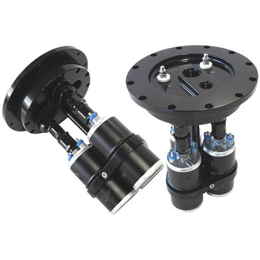 Aeroflow AF64-4050BLK Billet Triple Pump Hanger Weld Use 49-1013 Pumps