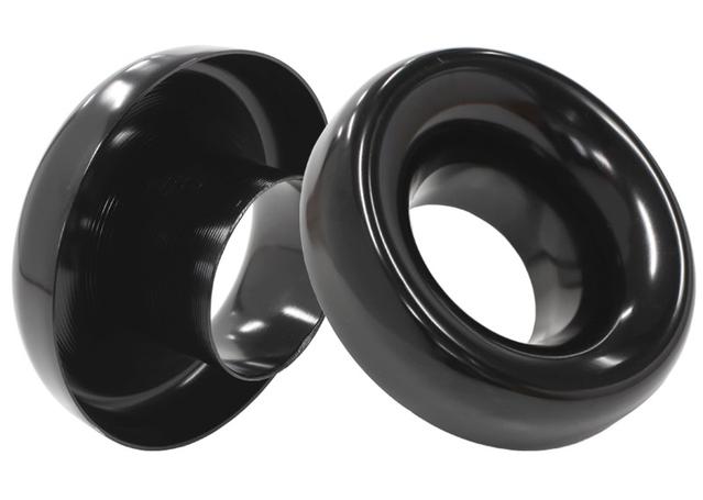 Aeroflow AF64-4071BLK 4" Bellmouth Suits AR70 Turbo or Intake Pipe, 6" OD Black
