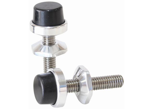 Aeroflow AF64-4101 Universal Billet Bonnet / Hood Adjusters 5/16"Unc Thread Pair