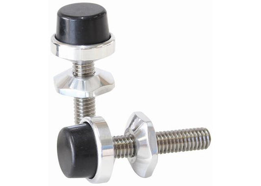 Aeroflow AF64-4101 Universal Billet Bonnet / Hood Adjusters 5/16"Unc Thread Pair