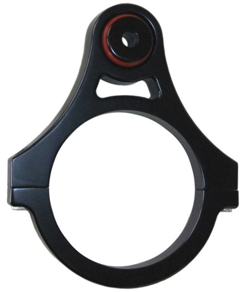 Aeroflow AF64-4106BLK Billet Exhaust Hangers 3.5" Black With Soft Hitemp Boot