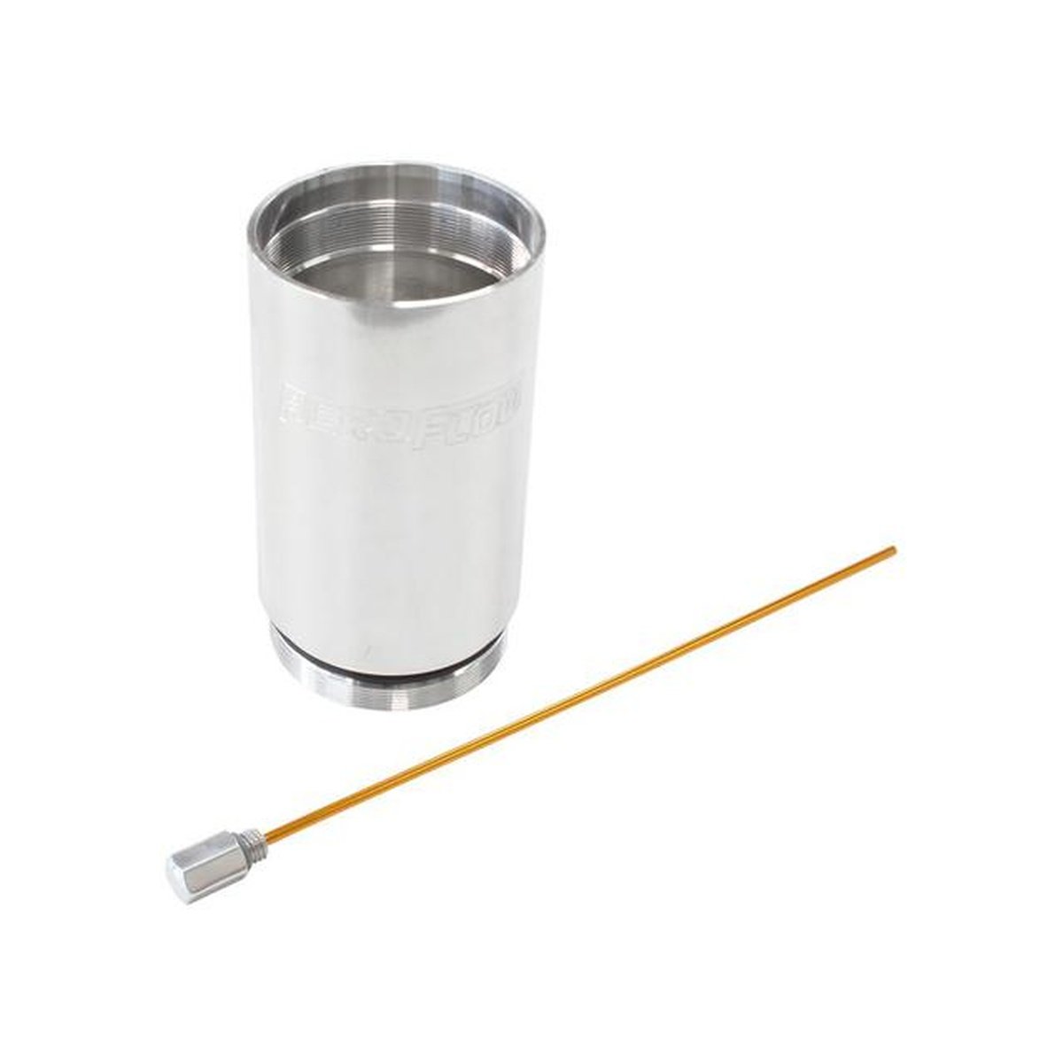 Aeroflow Universal Air/Oil Separator Catch CAN Extension Silver