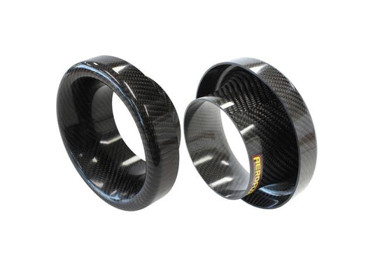 Aeroflow 4" Bellmouth Suits AR70 Turbo or Intake Pipe, 6" OD Carbon Fibre