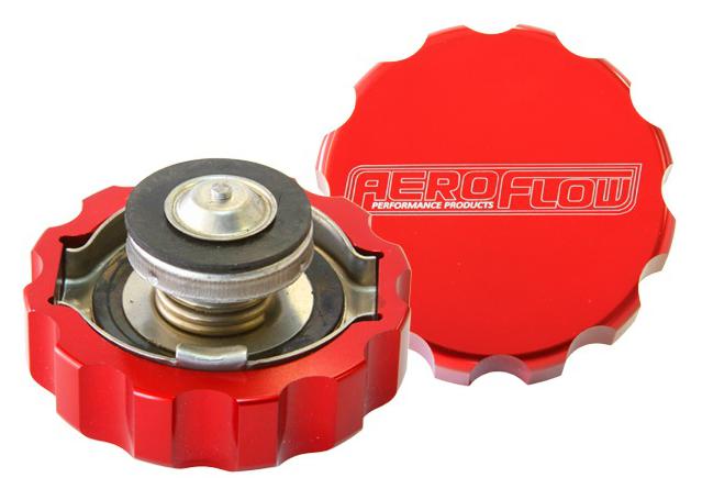 Aeroflow AF64-5032R Billet Radiator Cap 32mm 1.1B Complete With Billet Cover