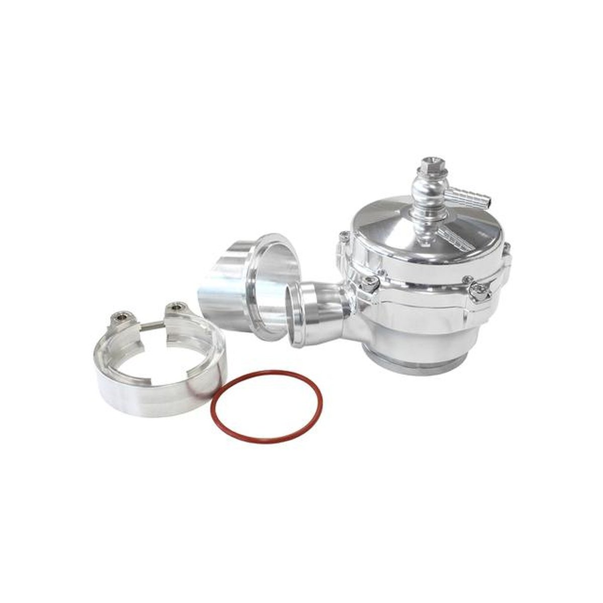 Aeroflow 50mm BOV V-band Plumb Back Polished