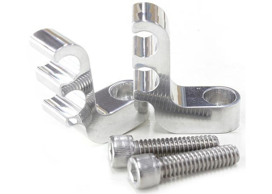 Aeroflow Polished 2 Wire Lead Separator Bolt Into Valve Cover Thread