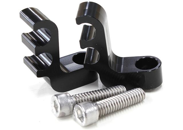 Aeroflow Black 2 Wire Lead Separator Bolt Into Valve Cover Thread