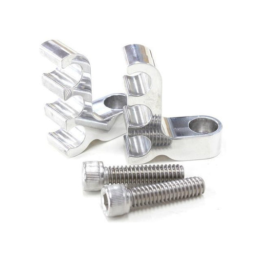 Aeroflow Polished 3 Wire Lead Separator Bolt Into Valve Cover Thread