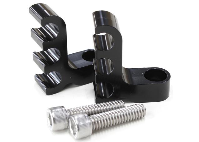 Aeroflow Black 3 Wire Lead Separator Bolt Into Valve Cover Thread