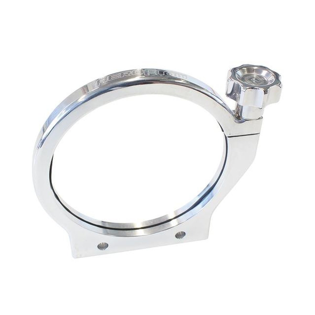 Aeroflow AF6400-4375 Billet Bottle Mount 4-3/8"/111mm Polished
