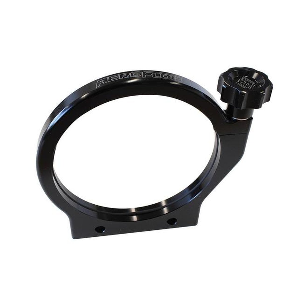 Aeroflow AF6400-4375BLK Billet Bottle Mount 4-3/8"/111mm Black