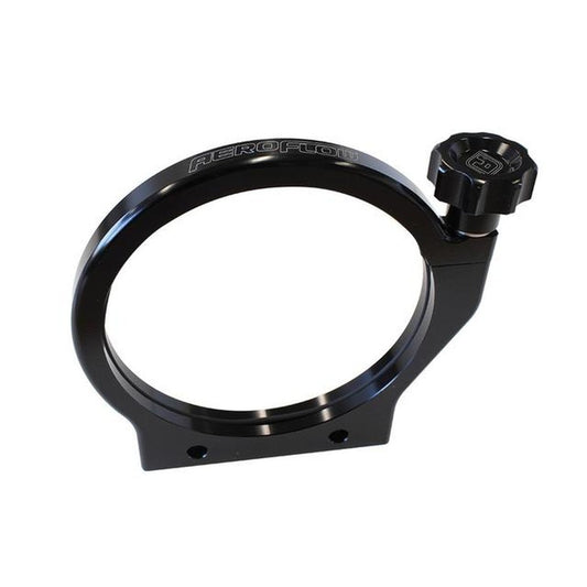 Aeroflow AF6400-4375BLK Billet Bottle Mount 4-3/8"/111mm Black