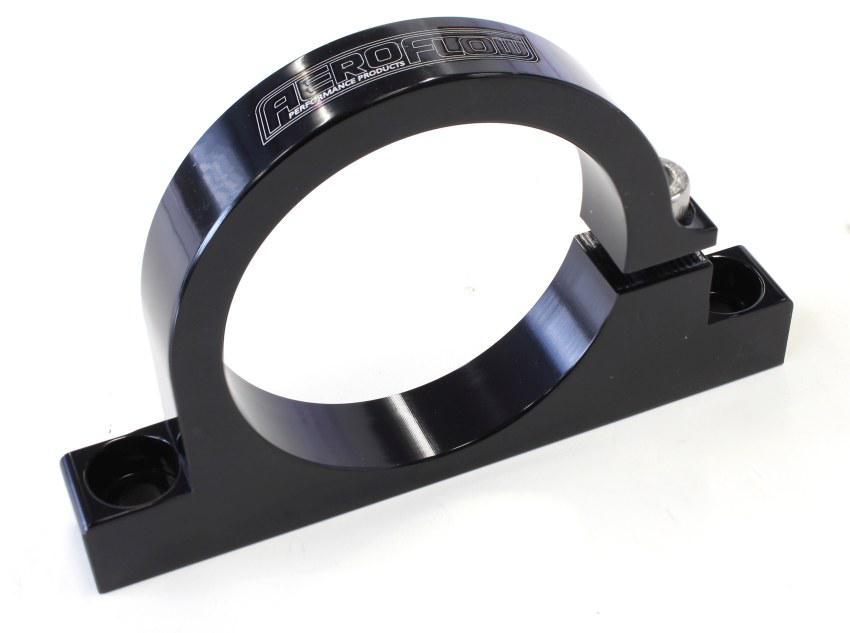 Aeroflow AF66-2045BLK Black Filter Bracket fits 2" Diameter Filters
