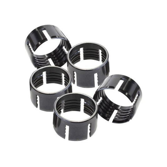 Aeroflow AF7029-08 7000 Series Replacement Olives 5Pk -8AN Black