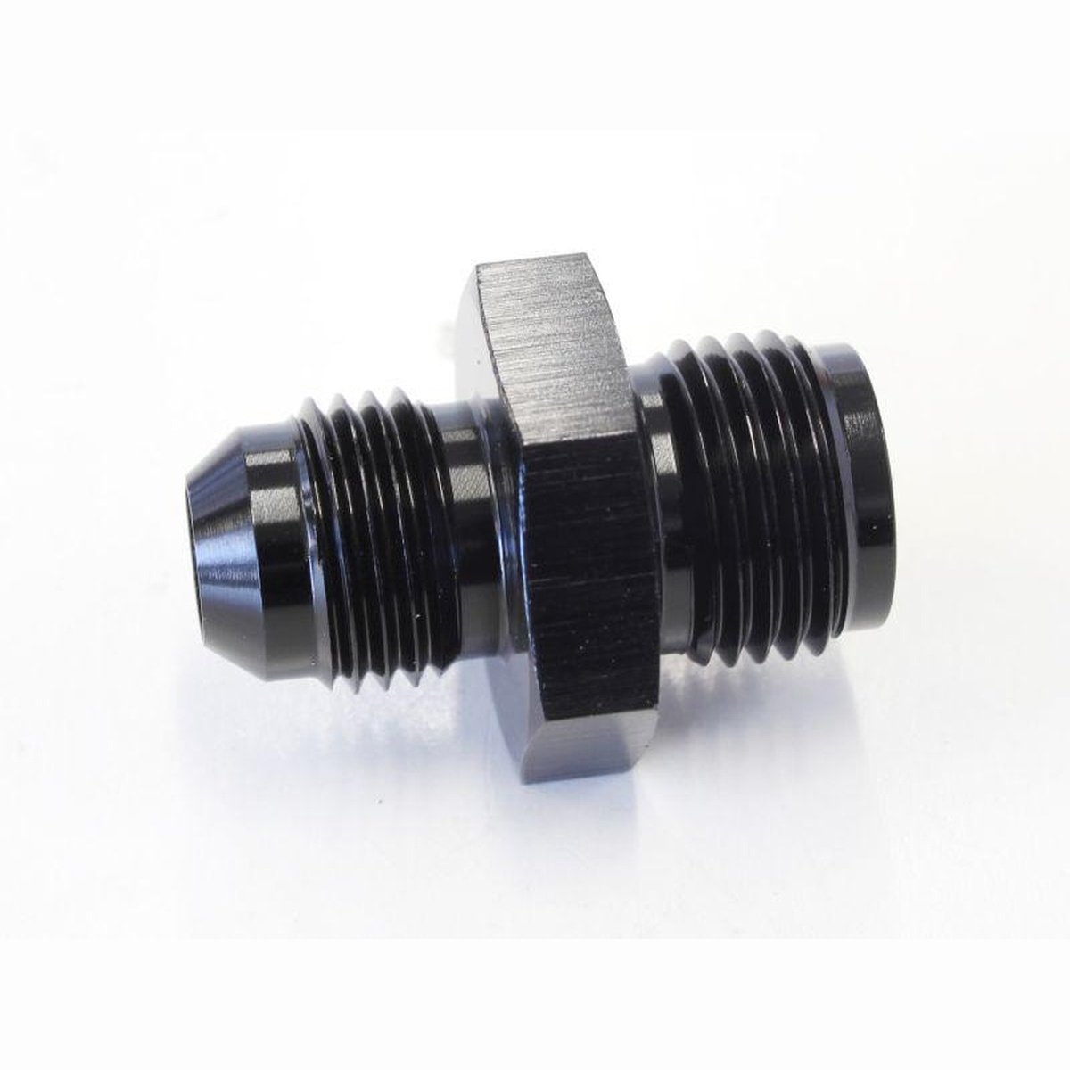 Aeroflow AF704-06BLK Adaptor 5/8 X 18 Inverted Seat To -06 Black