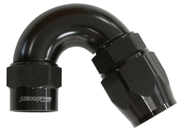 Aeroflow AF7055-10 -10AN 150 Degree Kryptalon Full Flow Big Bore 1 Piece AF7055-10