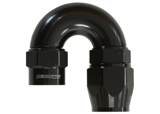 Aeroflow AF7056-10 -10AN 180 Degree Kryptalon Full Flow Big Bore 1 Piece AF7056-10