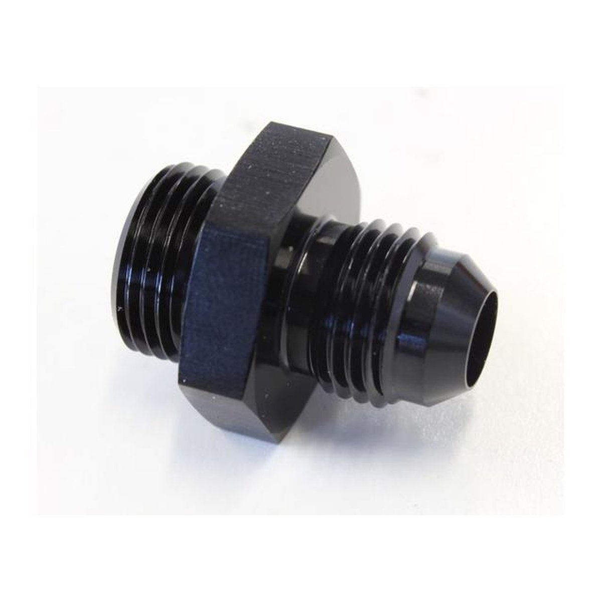 Aeroflow AF706-06BLK Carter/Edelbrock Fitting -6 Black 5/8" X 20 To -6an