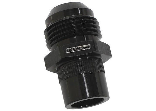 Aeroflow AF708-10-03BLK Press In Cover Breather Adapter -10AN Suits RB26 Covers