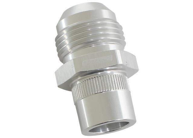 Aeroflow AF708-10-03S Press In Cover Breather Adapter -10AN Suits RB26 Covers