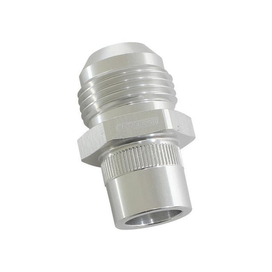 Aeroflow AF708-12-03S Press In Cover Breather Adapter -12AN Suits RB26 Covers
