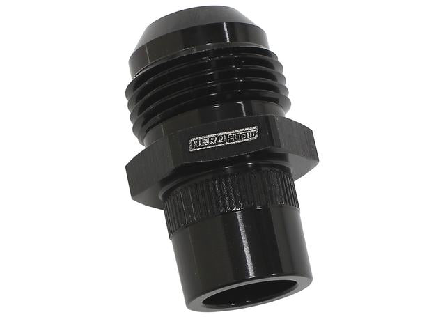 Aeroflow AF708-12-03BLK Press In Cover Breather Adapter -12AN Suits RB26 Covers