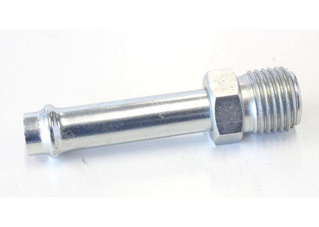 Aeroflow AF714-24 Holley / Stromberg Inlet Fitting 1/2"-20 Thread To 5/16" Barb
