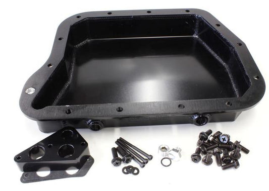 Aeroflow AF72-3004BLK 2.33 Deep Fabricated Trans PAN Inc Filter Extension Black Fits Chrysler 727