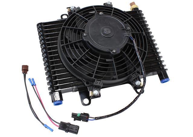 Aeroflow AF72-6001 13.5 X 9" Comp Trans Cooler With 120W FAN And Switch -10
