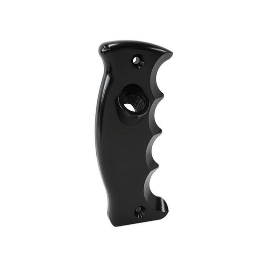 Aeroflow Button Pistol Grip Side Plate Driver Handle Black