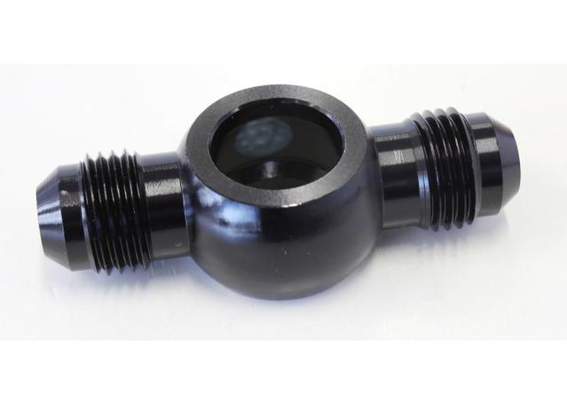Aeroflow AF720-06-06BLK Banjo 14mm To Double -6AN Use With AF725-06 Banjo Bolt