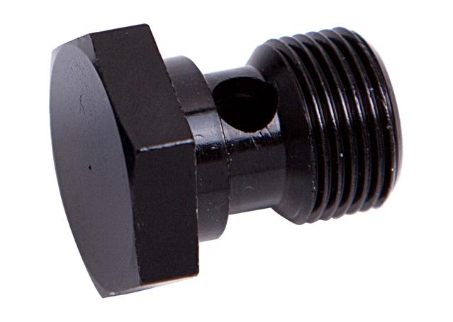 Aeroflow AF725-06BLK Banjo Bolt M14 X 1.5 Thread Black