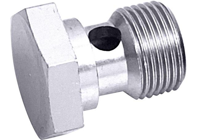 Aeroflow AF727-06S Banjo Bolt 1/2 X 20 Unf Thread Silver