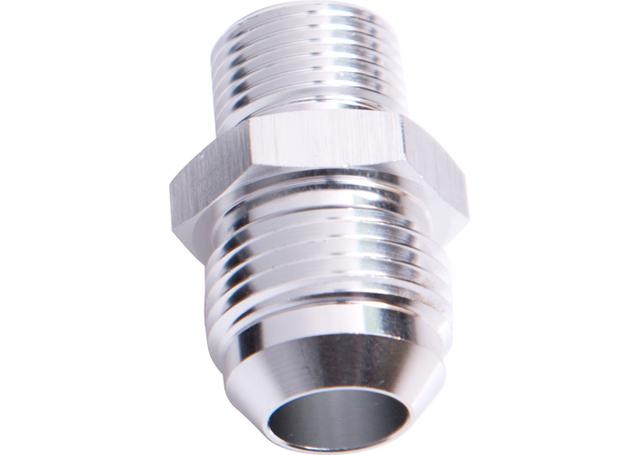 Aeroflow AF735-10S Metric M20x1.5mm To -10AN Silver Male