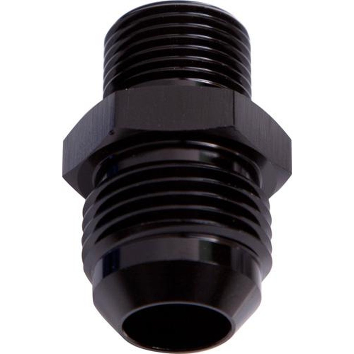 Aeroflow AF734-06BLK Metric M18x1.5mm To -6AN Black Male
