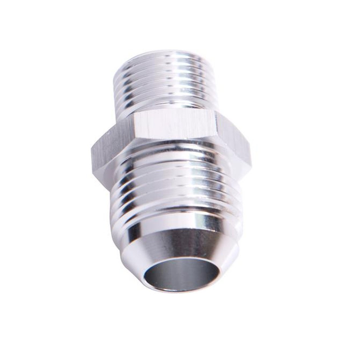 Aeroflow AF733-08S Metric M16x1.5mm To -8AN Silver Male