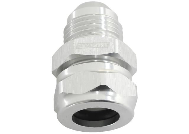 Aeroflow 3/8" Barb To -6AN Adapter Silver